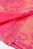 Sparkly Fuchsia 2-Piece Peak Lapel Women Suits with Pockets