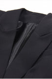 Black 2-Piece Peak Lapel Women Prom Suits
