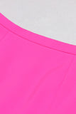 Black 2-Piece Peak Lapel Short Women Prom Suits with Feather