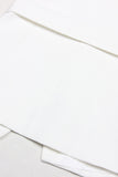 White Peak Lapel Sleeveless Satin Women Blazer