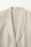 Khaki 2-Piece Peak Lapel Sleeveless Women Prom Suits