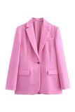 Pink 2-Piece Notched Lapel Women Prom Suits