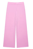 Pink 2 Piece Peak Lapel Women Prom Suits with Strings