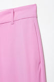 Pink 2 Piece Peak Lapel Women Prom Suits with Strings