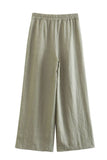 Grey Green 2-Piece Notched Lpael Sleeveless Women Prom Suits