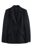 Black 2-Piece Notched Lapel Women Prom Suits
