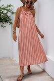 Blush A Line Spaghetti Strapless Summer Dress
