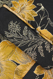 Printed Flower Black Notched Lapel Men's Prom Blazer
