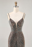 Sparkly Black Tight Short Homecoming Dress with Beading
