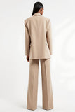 Apricot Notched Lapel 2-piece Women Suits