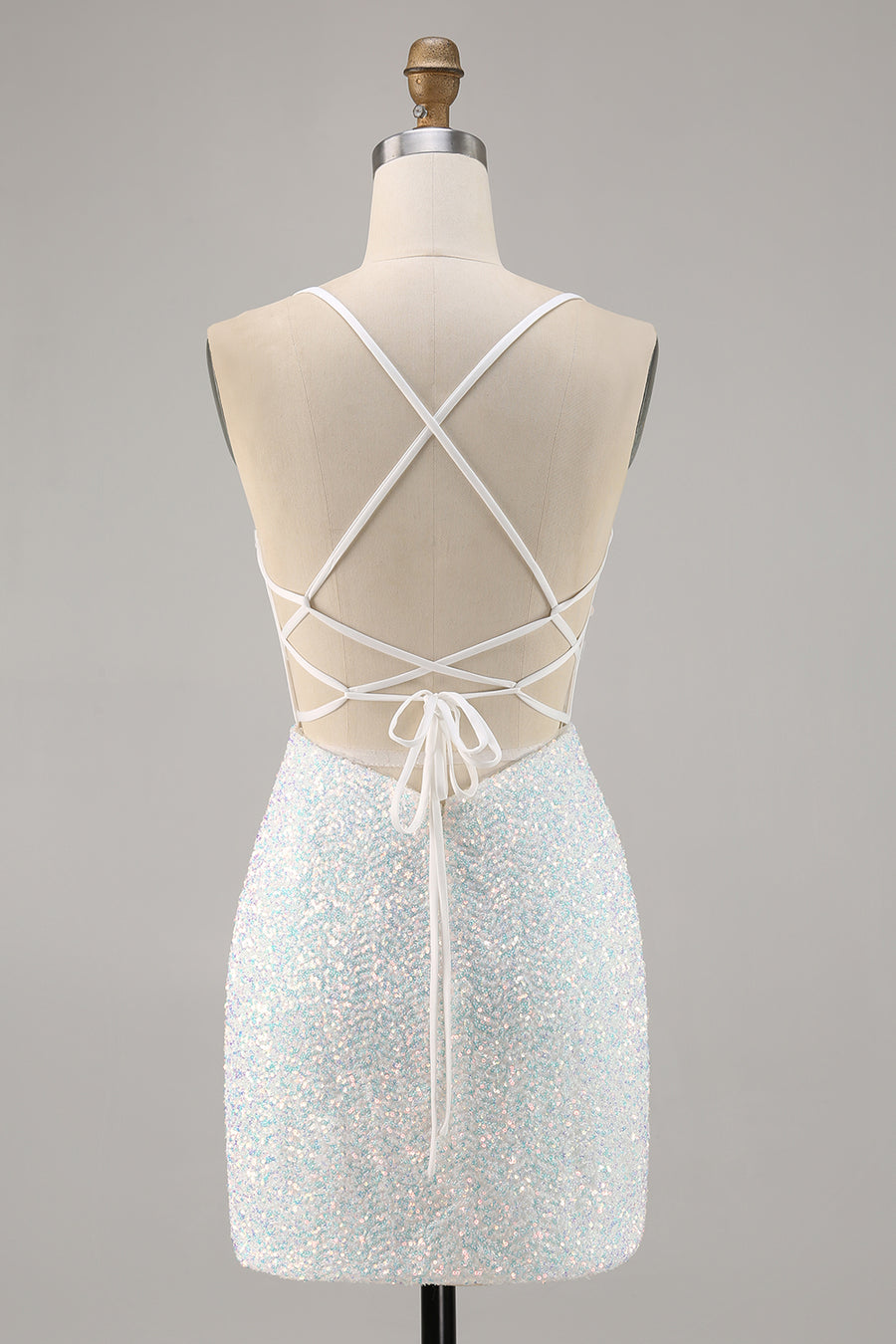 zapaka homecoming dresses Zapaka Women Blush Short Homecoming Dress A Line Spaghetti Straps Cocktail Dress with Appliques, Blush / US16W main image 0