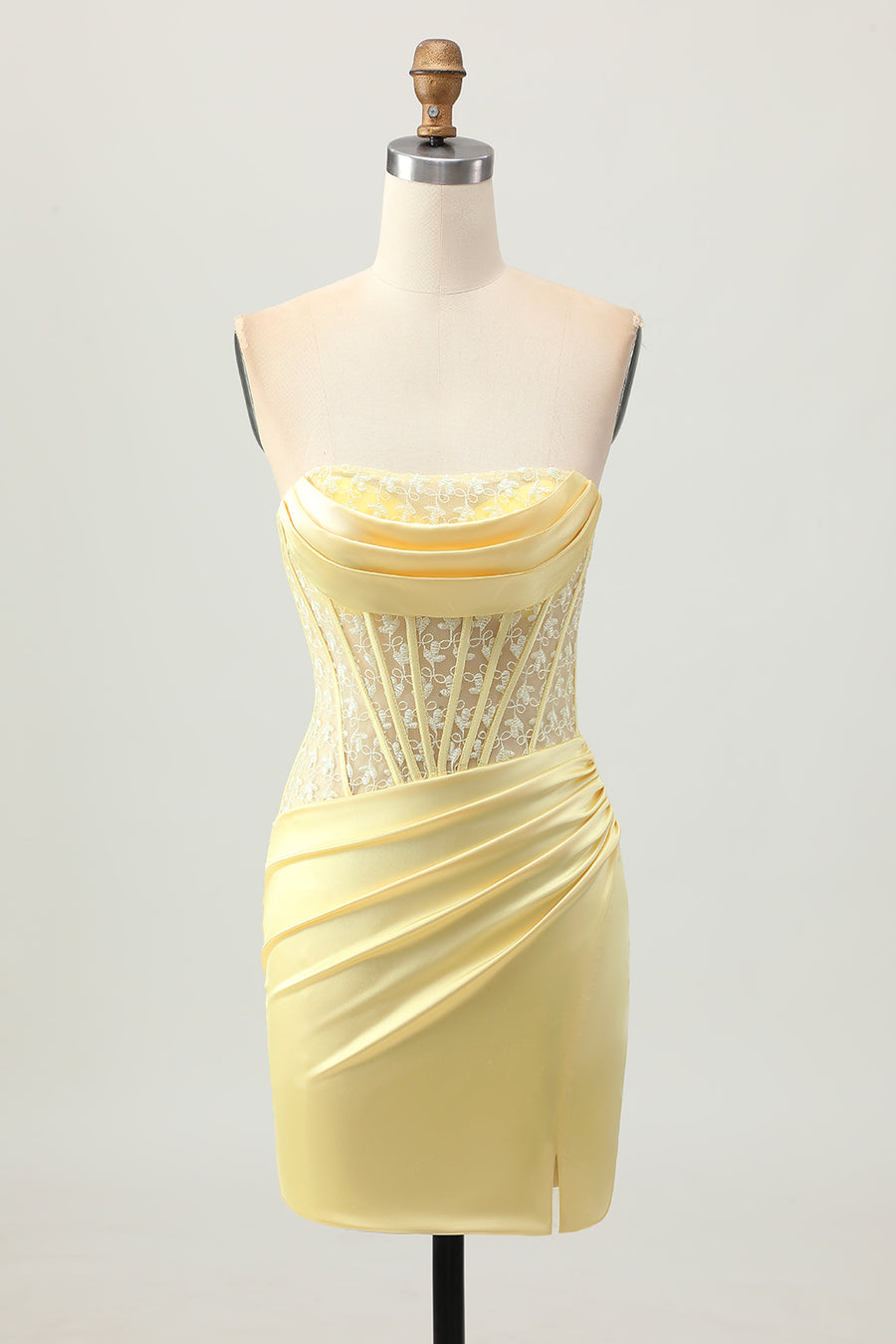 Yellow Homecoming Dresses | Light & Dark Yellow Champagne Hoco Dresses  Online  ZAPAKA