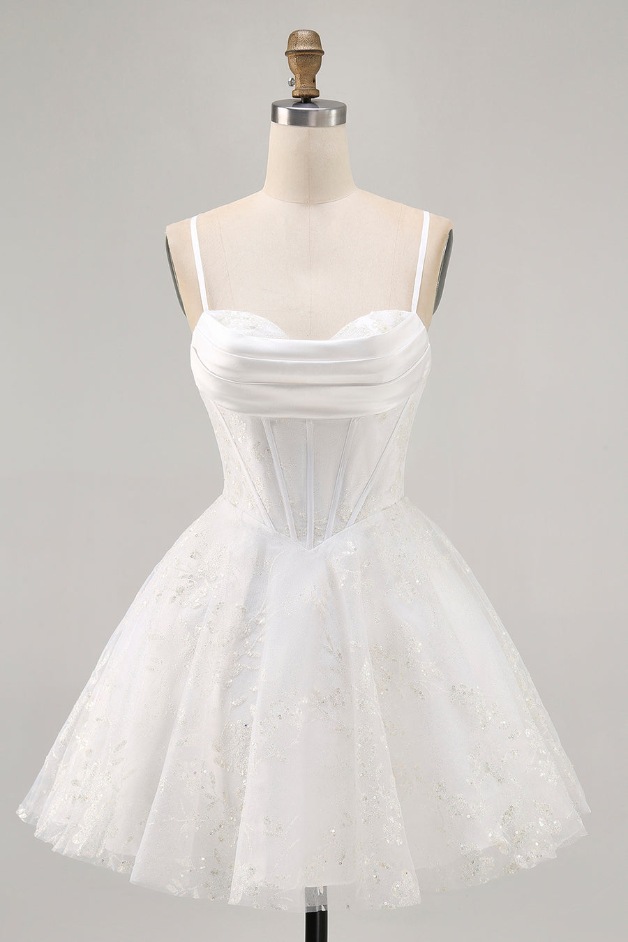 White & Ivory Homecoming Dresses | Cheap Little White Hoco Dresses Online   ZAPAKA