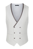 Jacquard Black Shawl Lapel 3 Pieces Prom Suits