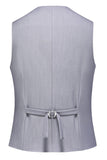 Light Grey 3 Pieces Notched Lapel Men's Formal Suits