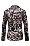 Leopard Peak Lapel 2-piece Men's Prom Suits