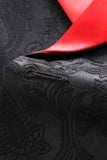 Black Shawl Lapel One Button 2-piece Men Prom Suits