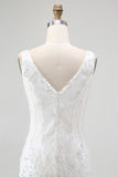 White Bodycon Sequin Short Homecoming Dress
