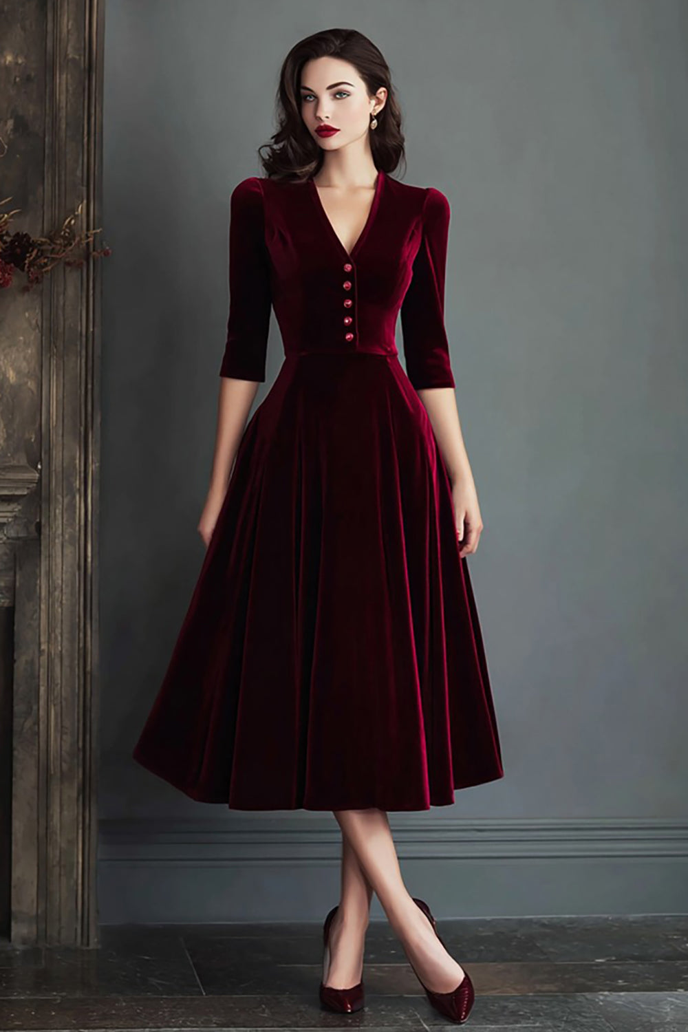 burgundy work dress Dresses Whether you are dressing it for a work DRESSTELLS Coctail Dresses for Women