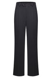 2 Piece Peak Lapel Slim Fit Black Men's Suits