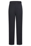 Peak Lapel 3 Piece One Button Slim Fit Black Men's Wedding Suits