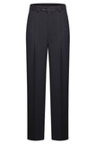 Double Breasted Black Shawl Lapel 2 Piece Men's Suits
