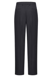2 Piece Peak Lapel Double Breasted Black Men's Party Suits