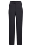 Slim Fit Black 2 Piece Shawl Lapel One Button Men's Suits