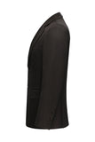 Coffee 3 Piece Single Breasted Notched Lapel Men's Business Suits