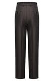 3 Piece Notched Lapel One Button Coffee Men's Suits