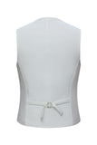 Black Peak Lapel Double Breasted Men's 3 Piece Tuxedo