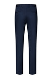 3 Piece Notched Lapel One Button Men's Navy Suits