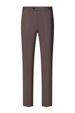 Taupe 3 Piece Slim Fit Notched Lapel One Button Men's Formal Suits