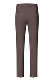 Taupe 3 Piece Slim Fit Notched Lapel One Button Men's Formal Suits