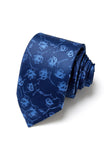 Men's Formal Navy Micro-Pattern Tie