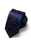 Men's Formal Navy Micro-Pattern Tie