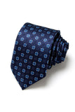 Men's Formal Navy Micro-Pattern Tie