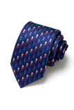Men's Formal Navy Micro-Pattern Tie