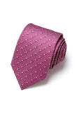 Men's Formal Navy Micro-Pattern Tie