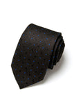 Men's Formal Navy Micro-Pattern Tie