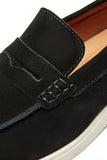Black Slip-on Men's Casual Shoes