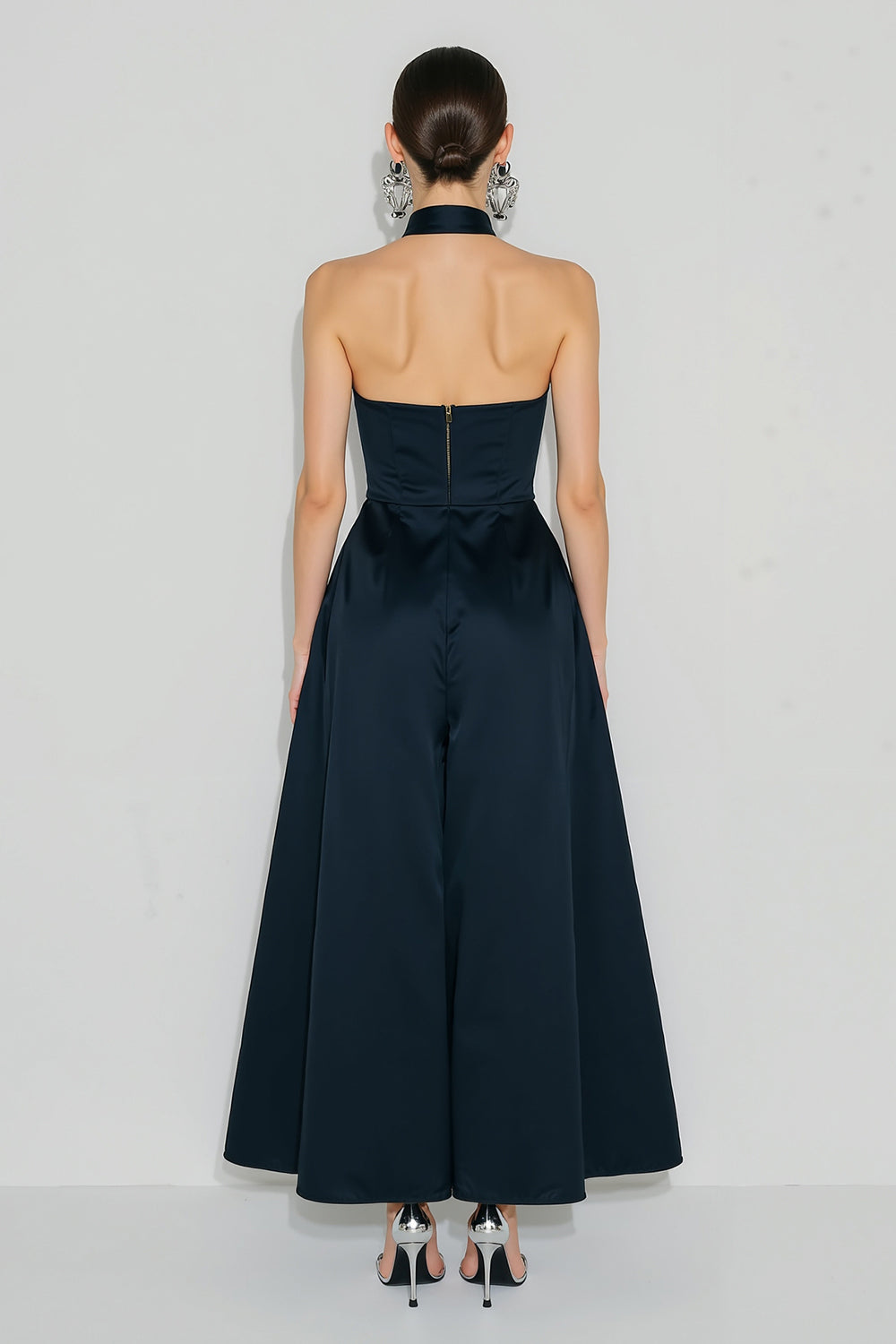 navy blue bridesmaid dresses with pockets Azazie Kimber