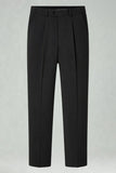 Navy Men's Suits Straight Leg Pants