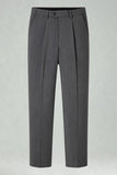 Navy Men's Suits Straight Leg Pants