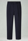 Navy Men's Suits Straight Leg Pants