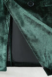 Notched Lapel Velvet Dark Green 2 Pieces Men's Prom Suits