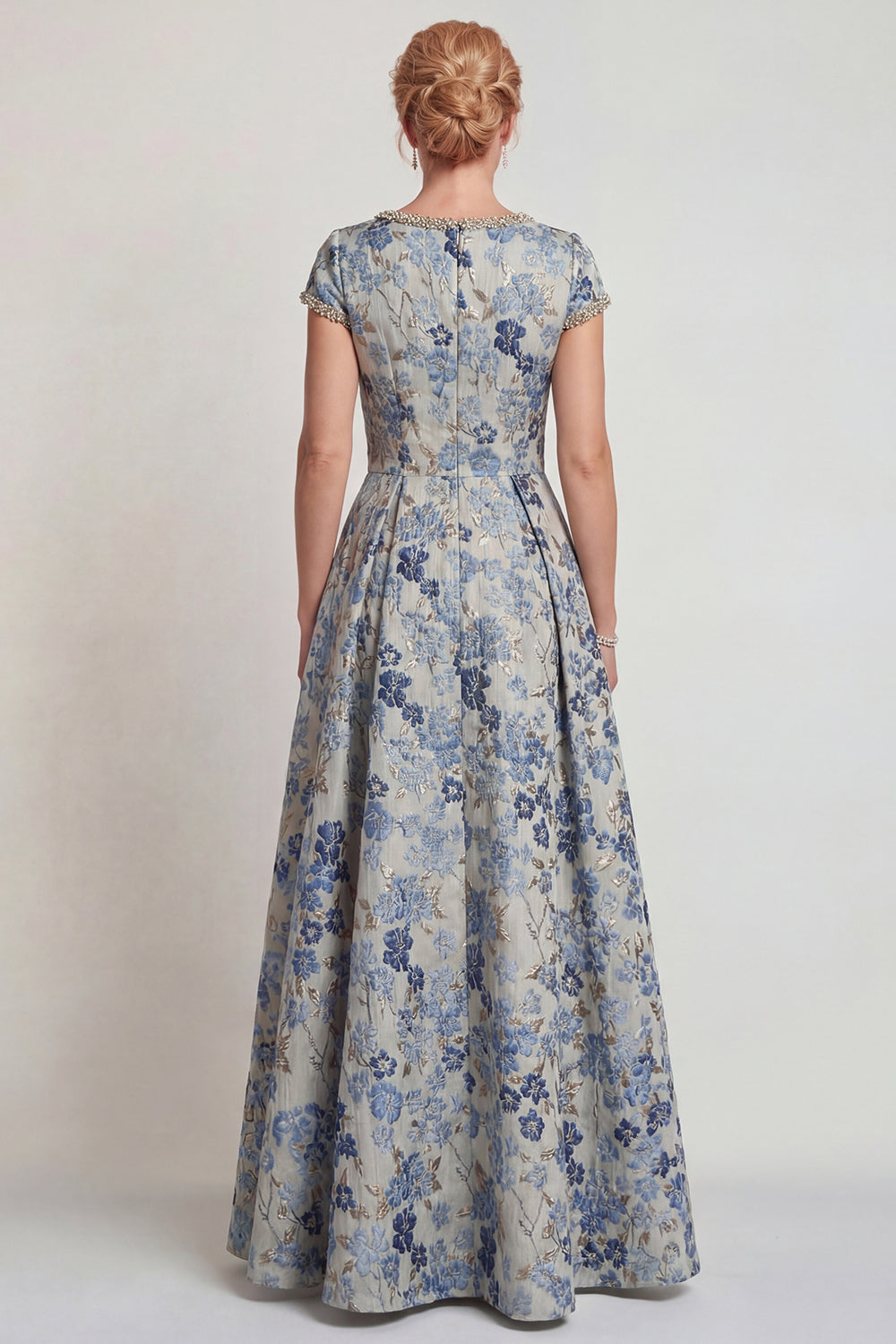 blue gray wedding guest dress Grey Wedding Guest Dresses