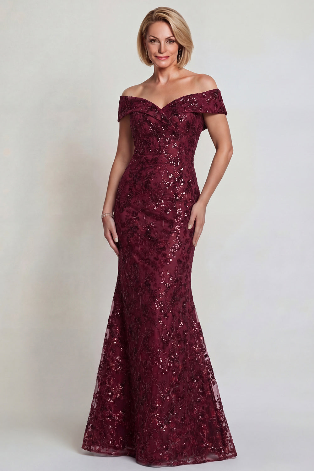 burgundy mermaid wedding dress Burgundy Wedding Gowns Plus Size Mermaid Wedding Dress Bridal Gown Photoshoot Dress yewendress