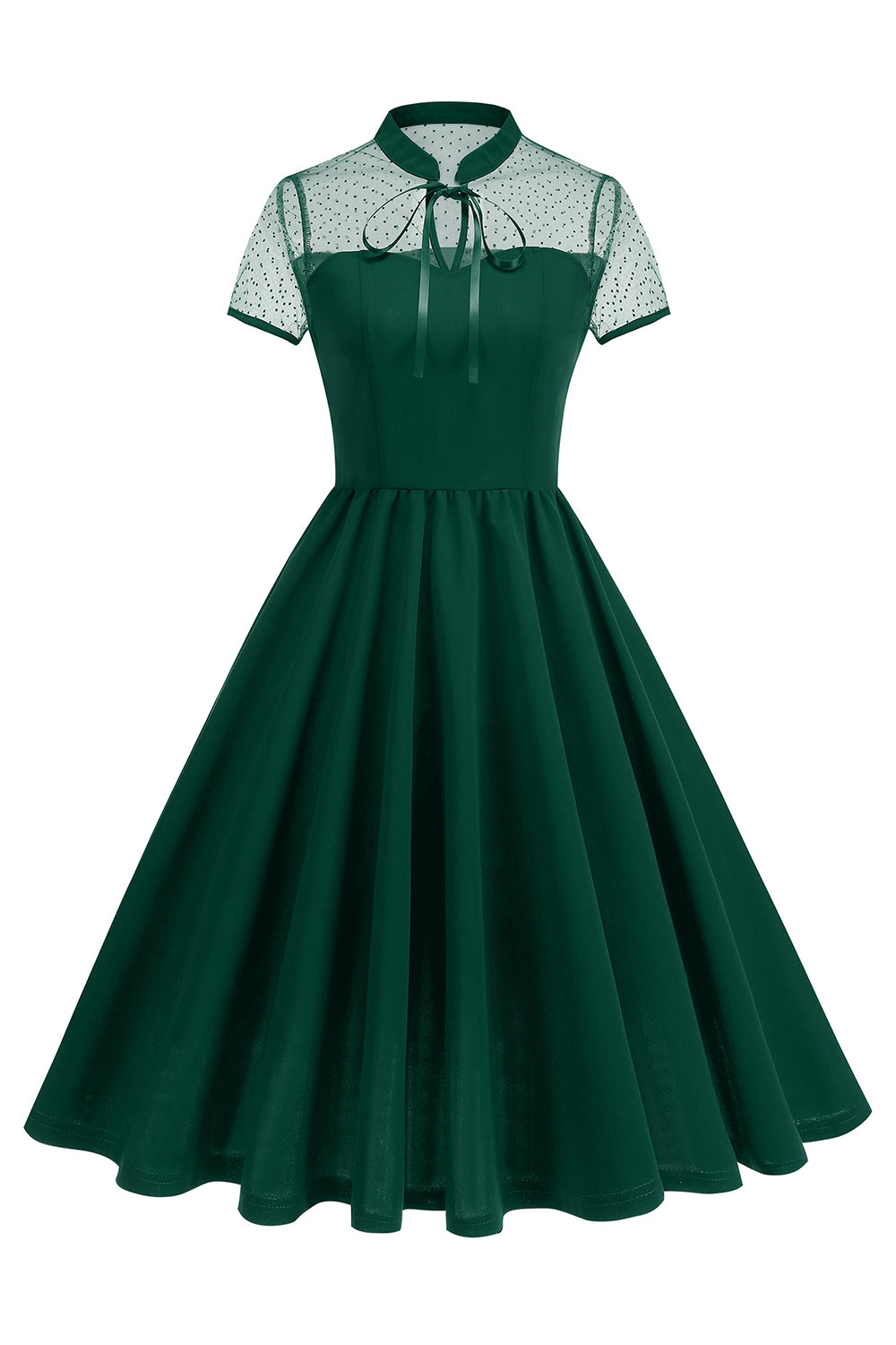 dark green 50s dress 50s Dark Green Print Dress Vintage 1950s Cotton Lined S