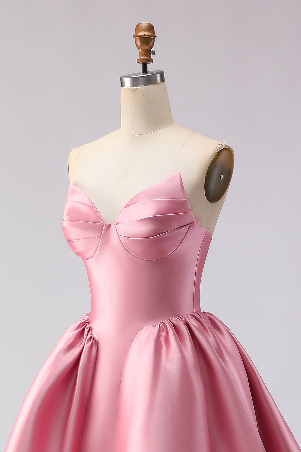 ZAPAKA Women Pink Long Prom Dress with Structured Bodice and Full Skirt A Line Sweetheart Satin Formal Dress, Pink / US18W ZAPAKA Women Pink Long Prom Dress with Structured Bodice and Full Skirt A Line Sweetheart Satin Formal Dress, Pink / US18W